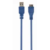 Kabel USB 3.0 - Micro B 0.5m Gembird plavi P/N: CCP-mUSB3-AMBM-0.5M - Zagreb