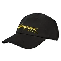 Jinx Cyberpunk 2077 Cyberdad Dad Hat Black - Zagreb