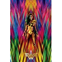 Pyramid Wonder Woman 1984 (neon Static) Maxi Poster - Zagreb