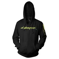 Jinx Cyberpunk 2077 Logo Pullover Hoodie Small Black - Zagreb