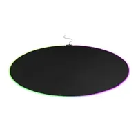 Podloga za stolicu DELTACO GAMING DFP430 RGB Floorpad, 110x110cm, black - Zagreb