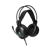 Slušalice DELTACO GAMING DH110 Stereo Gaming Headset, 50mm drivers, LED, flexible microphone, black - Zagreb