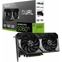 Grafička kartica Asus, nVidia GeForce Dual RTX 5060 Ti, OC Edition, 16GB GDDR7, DUAL-RTX5060TI-O16G - Zagreb