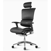 Ergonomski uredski stolac SMART DELUXE 02 Crna boja - Zagreb