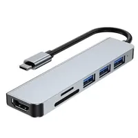 Port Replicator Moye Connect Multiport X6 series HUB 1x USB 3.0, 2x USB 2.0, 1x HDMI TF/SD reader P/N: 8605042604005 - Zagreb