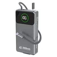Powerbank 20000mAh Dudao K31 Pro USB C 45W, sivi - Zagreb