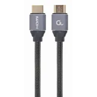 Kabel HDMI - HDMI 2m Braided 4K UHD ETHERNET Premium series Gembird sivi P/N: CCBP-HDMI-2M - Zagreb