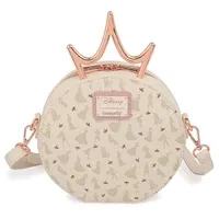 Loungefly Disney Ultimate Princess Metal Crown Cross Body Bag - Zagreb