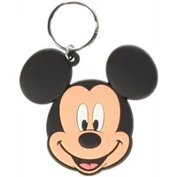 Pyramid Mickey Mouse (head) Rubber Keychain - Zagreb