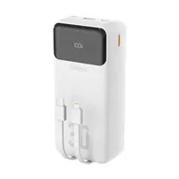 Powerbank 30000mAh 22.5W, Dudao K15Max USB C / Lightning kabel, bijeli - Zagreb