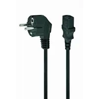 Kabel za napajanje Schuko (C13) 1m Gembird Crni P/N: PC-186-1M - Zagreb