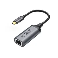 Adapter USB C - RJ45 (Ethernet/LAN) 1000Mbps, Tech-Protect UltraBoost - Zagreb