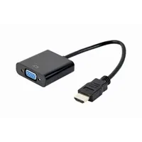 Adapter HDMI M - VGA F Gembird crni P/N: A-HDMI-VGA-04 - Zagreb