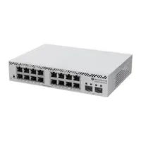Mikrotik Cloud Smart Switch CSS318-16G-2S+IN, 16×G-LAN, 2×SFP+, Desktop/Rackmount, PSU, SwOS - Zagreb