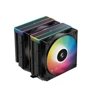 Hladnjak DeepCool AG620 BK ARGB V2, 2x 120 mm, Black - Zagreb