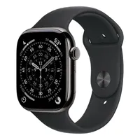 Apple Watch S11 Cellular 46mm Slate Titanium Case with Black Sport Band - M/L - Zagreb