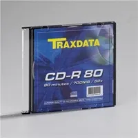 Medij Traxdata CD-R 700MB 80min 52x SlimBox 1 kom P/N: 90111DGTRA001 - Zagreb