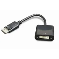 Gembird DisplayPort v.1 to DVI adapter cable, black - Zagreb