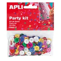 Confetti šljokice razne boje Apli 11mm 14g 13819 - Zagreb