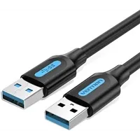 Kabel USB A - USB A 1m, 5Gbps, crni, VEN-CONBF - Zagreb