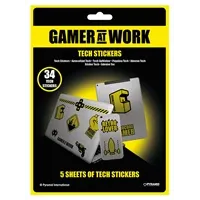 Pyramid Gamer At Work Tech Stickers - Zagreb