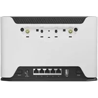 Mikrotik Chateau LTE6 Dual-Band Router, 256MB RAM, 5×G-LAN, 2.4Ghz/5Ghz 802.11a/b/g/n/ac, LTE CAT6 modem, USB, MicroSIM, PSU, tower kućište, RouterOS L4 (D53G-5HacD2HnD-TC&FG621-EA) - Zagreb