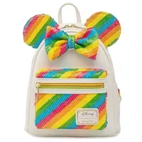 Loungefly Disney Sequin Rainbow Minnie Mini Ruksak - Zagreb
