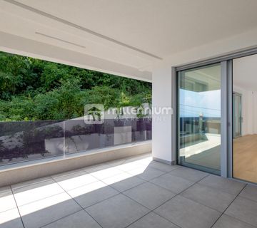 Opatija, vrhunska novogradnja, 101.29m2, balkon, parking, pogled na more - cover