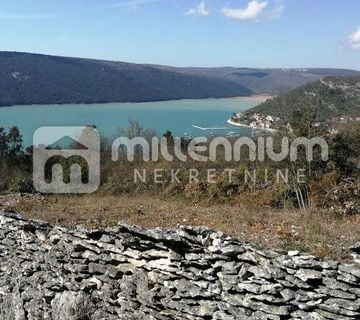 Istra, Labin, građevinsko zemljište, 5.320m2, pogled na more - cover