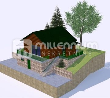 Gorski kotar, Fužine, teren 2712m2, građevinsko 883m2 - cover