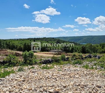 Istra, Labin, 1.622m2, građevinsko zemljište s pogledom na more - cover