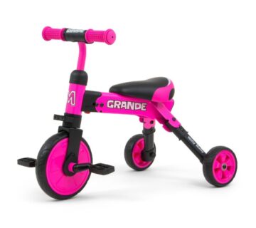 Milly Mally tricikl 2u1 Grande rozni - cover