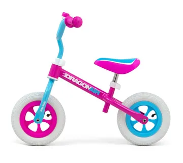 Milly Mally bicikl bez pedala DragonAir rozno - plavi - cover