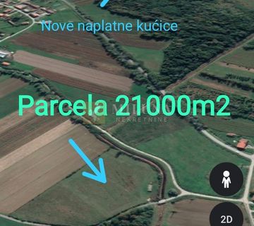 PRILIKA KOJA SE NE PROPUŠTA! Građevinsko zemljište,  21 000m2 - cover