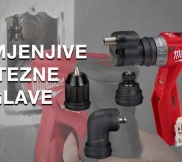 Milwaukee M12 udarna bušilica s izmjenjivom steznom glavom 4 u 1 - cover