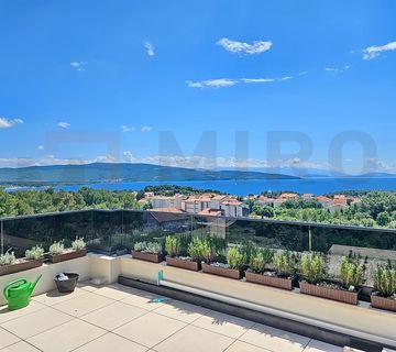 Grad Krk, moderan penthouse s otvorenim pogledom na more, PRODAJA! - cover