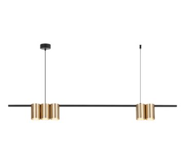 Viseća lampa (letvica) GENESIS BLACK GOLD 5xGU10 - cover