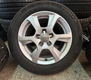 AUDI SET 5X112 16" GUME CONTINENTAL 225/55R16 / 4 KOMADA - cover