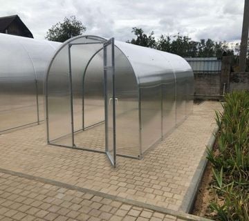 TOP staklenik AGROSFERA GNOME širina 1,64m - TOP polikarbonat - cover