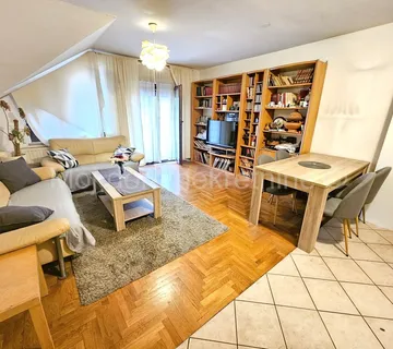 Kajzerica, lijep dvoetažni 4soban stan s balkonima, 3.kat, PM, 64.89m2 - Zagreb