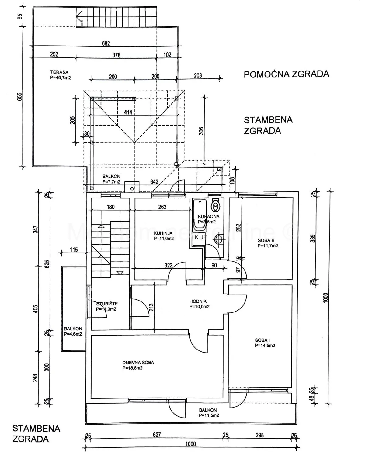 Sesvete,kuća katnica s terasom i balkonima,vrt 623m2,garaža,303.01m2 - cover