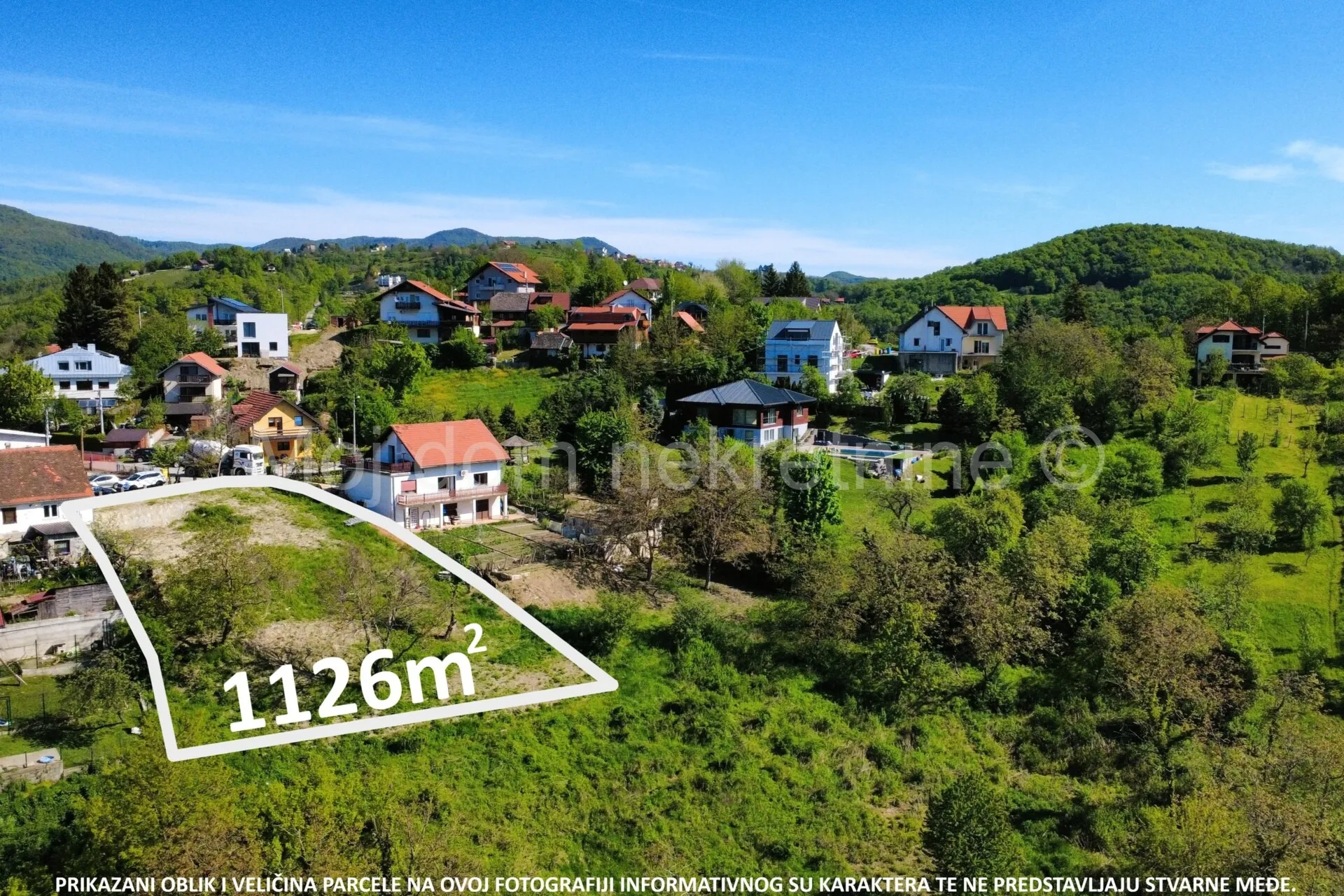 Miroševec, građevinsko zemljište, 1126m2 - cover