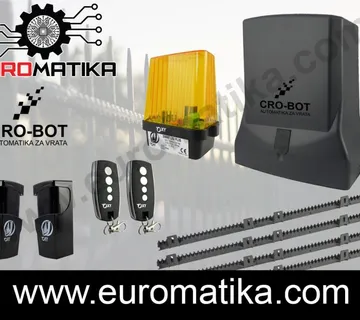 Motor za klizna vrata portune i kapije CROBOT aluminij - Varaždin