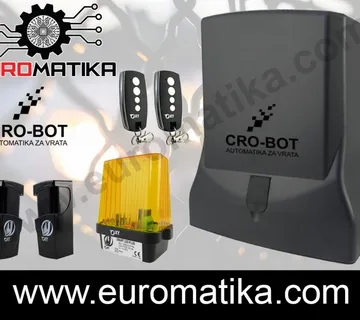 Motor CROBOT za klizna vrata ogradu kapiju aluminij - Dubrovnik