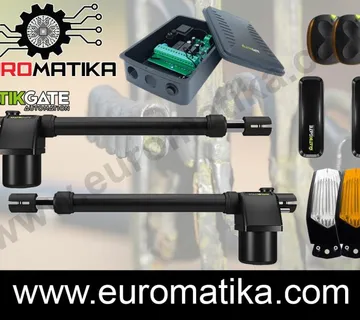 MatikGate RAM motor za alu krilna vrata, kapiju, ogradu, portun - Rijeka