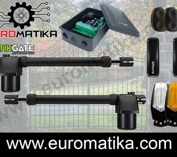 Alu motor za krilna vrata, kapiju, ogradu, portun – MatikGate RAM - Karlovac