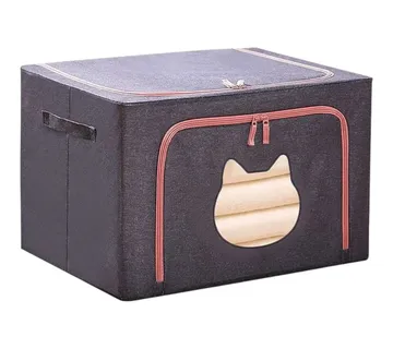 Sklopiva kutija za pohranu - Maca uzorak - cover