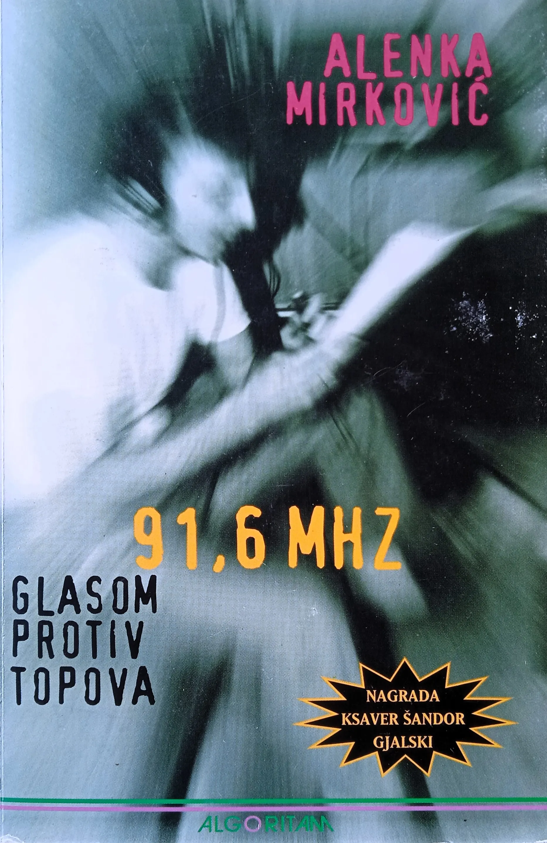 91,6 MHZ GLASOM PROTIV TOPOVA Alenka Mirković VUKOVAR - cover