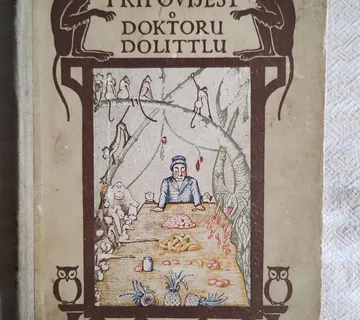 H. LOFTING PRIPOVIJEST  O DOKTURU DOLITTLU ZAGREB 1952 - cover