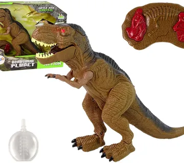 Dinosaur Tyrannosaurus Rex Remote Controlled R/C with Steam Sound - cover